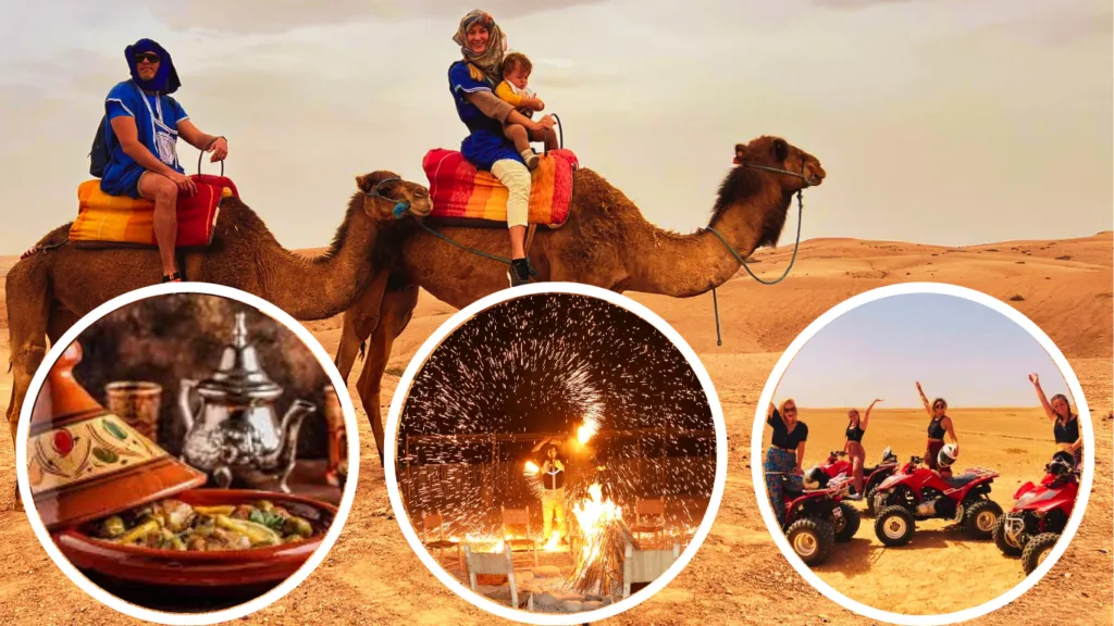 Agafay Desert quad bike and camel ride from Marrakech