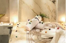 Moroccan spa interior